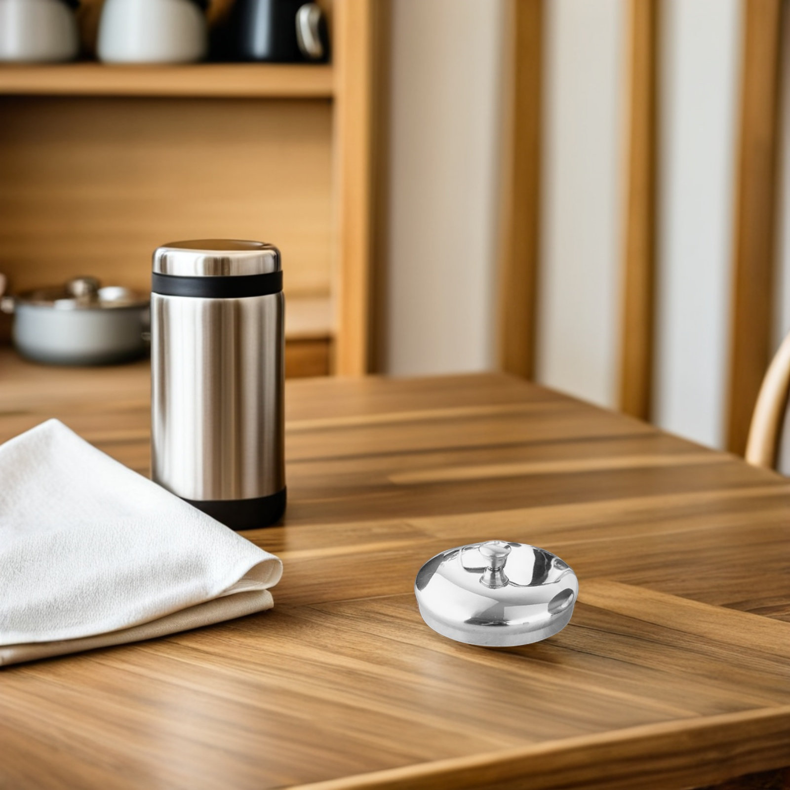 Coffee Tea Replacement - Stainless Steel Mug Lid Replacement Round