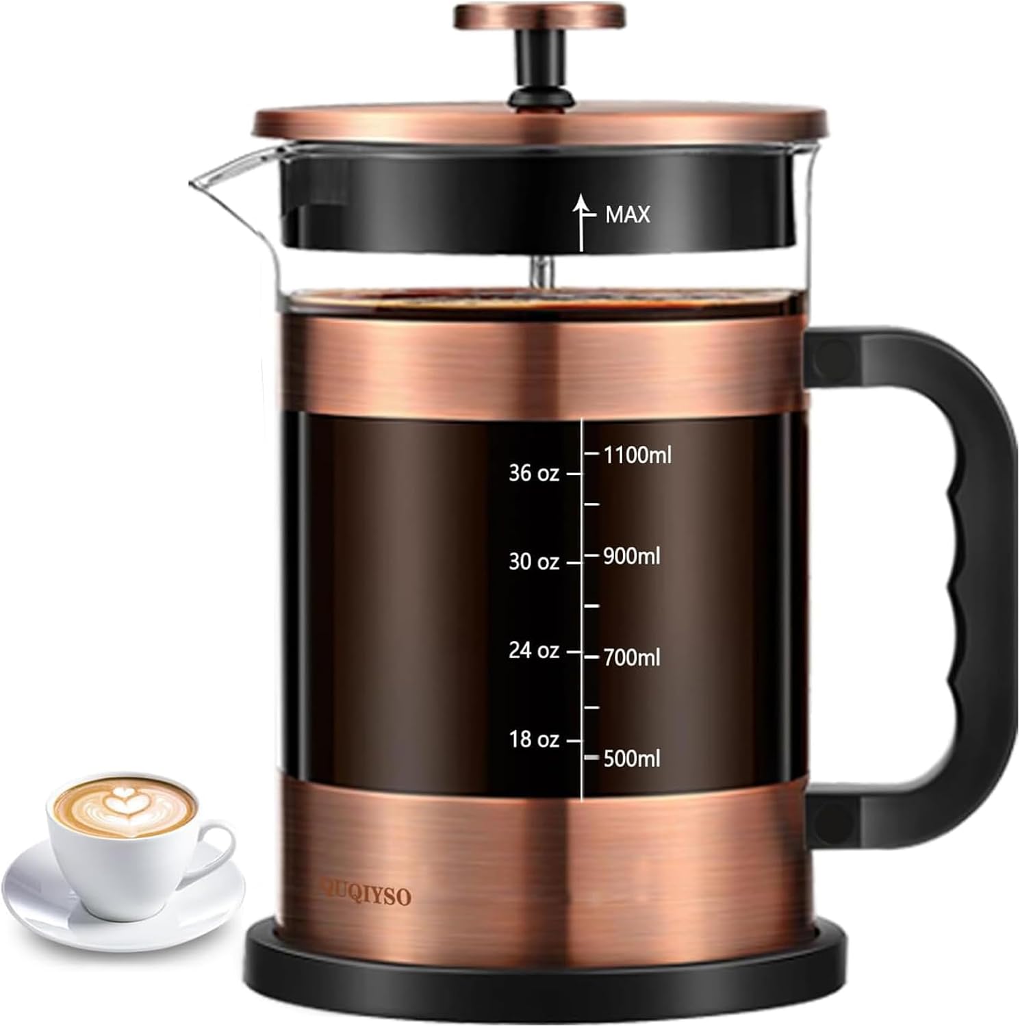 French Press Coffee & Tea - 51oz French Press Coffee Maker 304