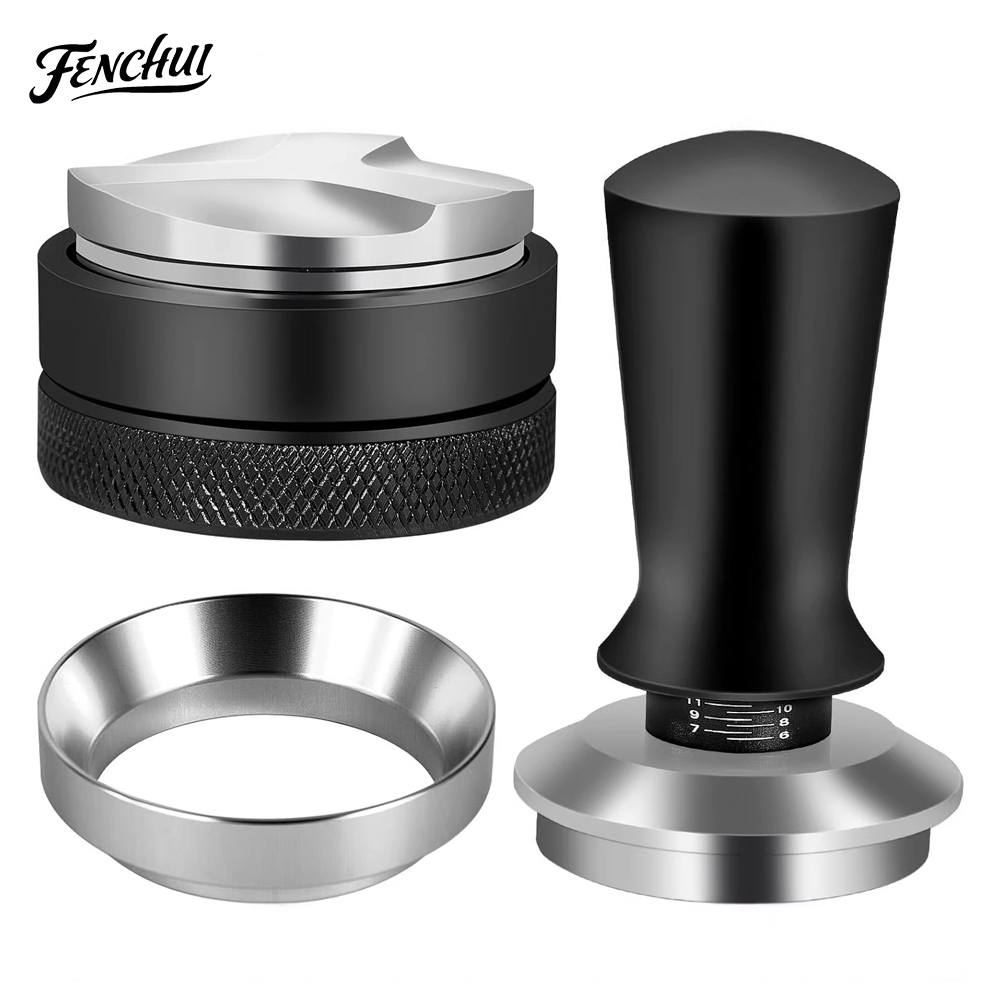 Coffee Tamper Leveler - Coffee Distributor 58mm 53mm 51mm Stainless