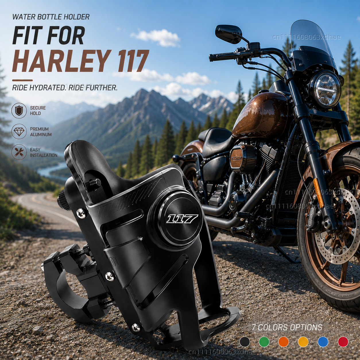 Coffee Tea Bottle - Motorcycle Water Bottle Holder For Harley