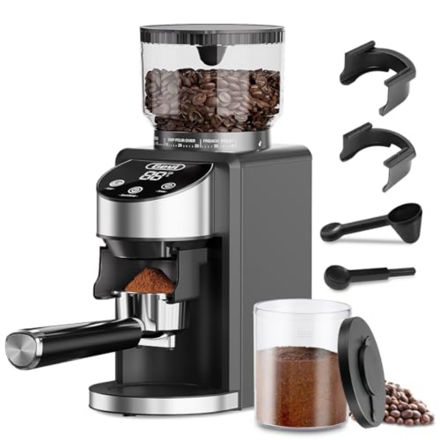 French Press Coffee & Tea - Coffee Grinder ElectricCoffee Bean Grinder with