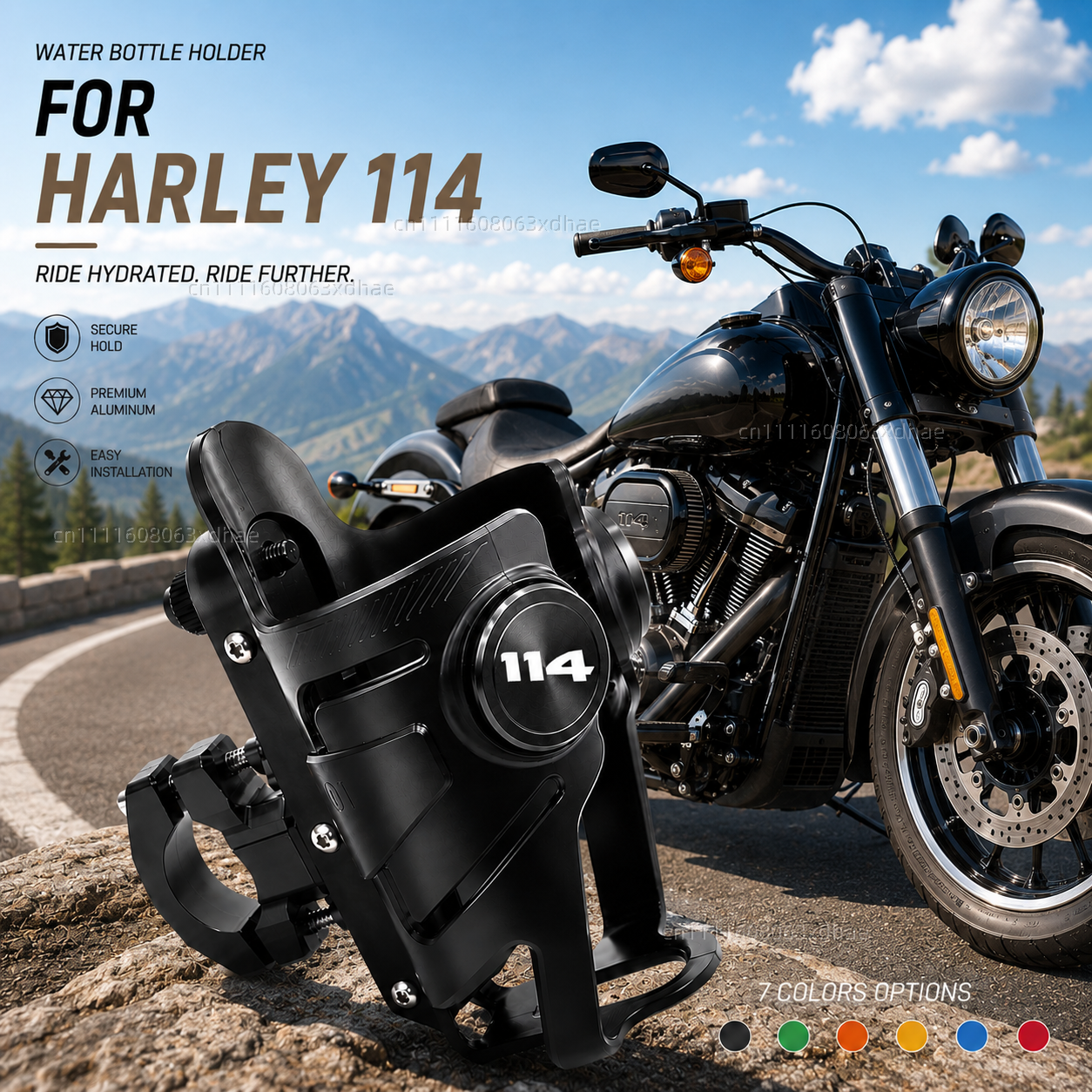 Coffee Tea Bottle - Motorcycle Water Bottle Holder For Harley