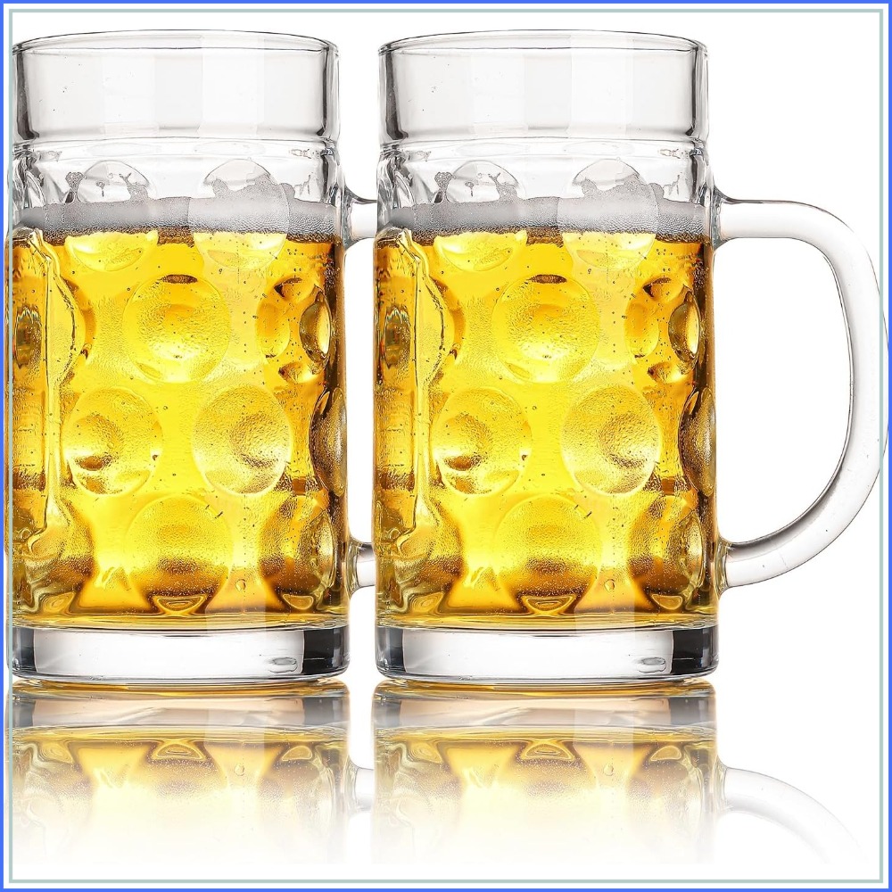 Coffee Tea Set - 20oz Large Beer Mugs Set of