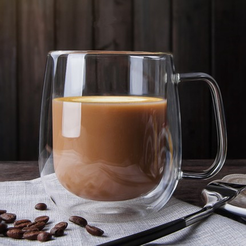 80-650ml Double Wall Glass Mug - Lemon Tea Coffee 리뷰 및 가격