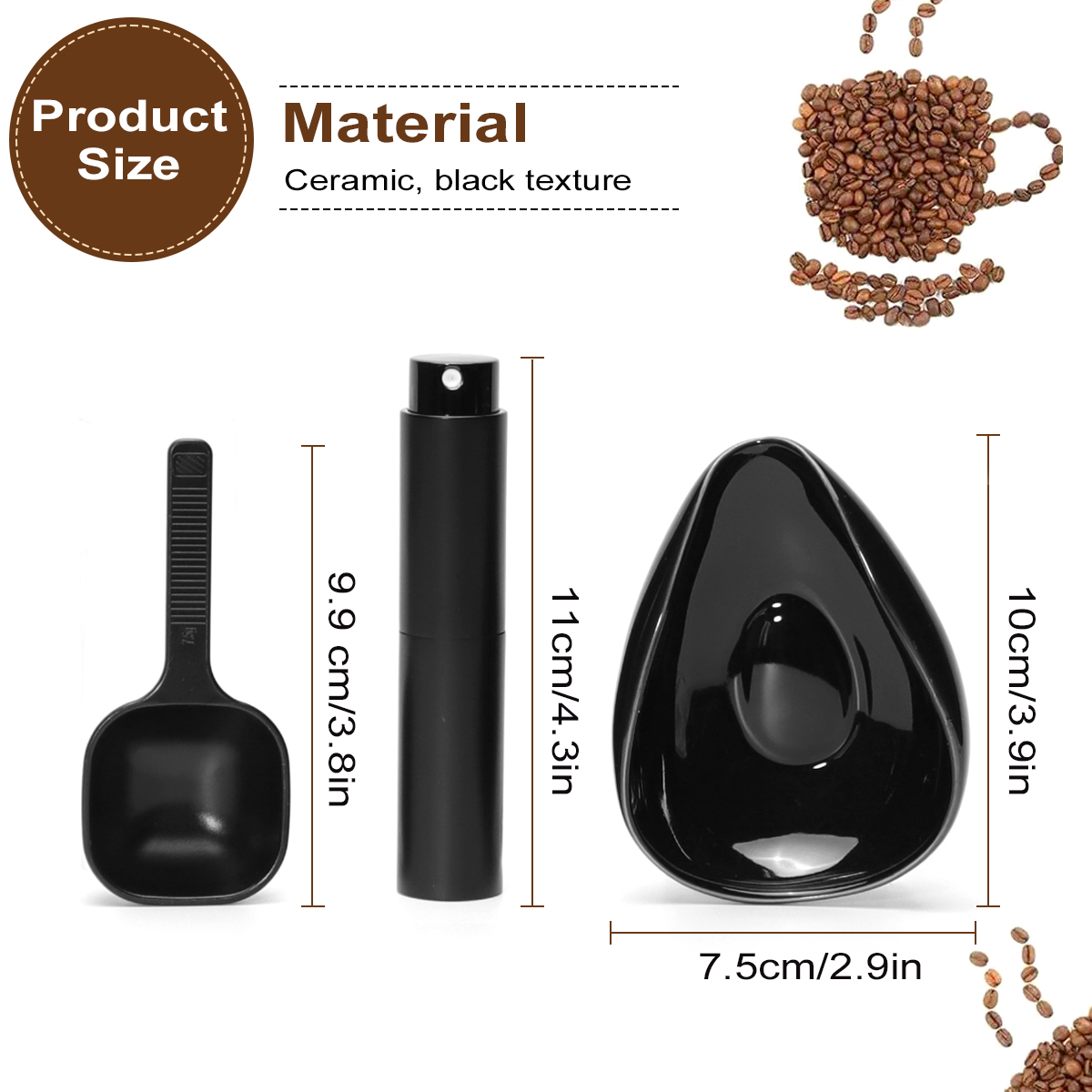 Leeseph Coffee Bean Dosing Cup - Coffee Tea Sugar Set 리뷰 및 가격
