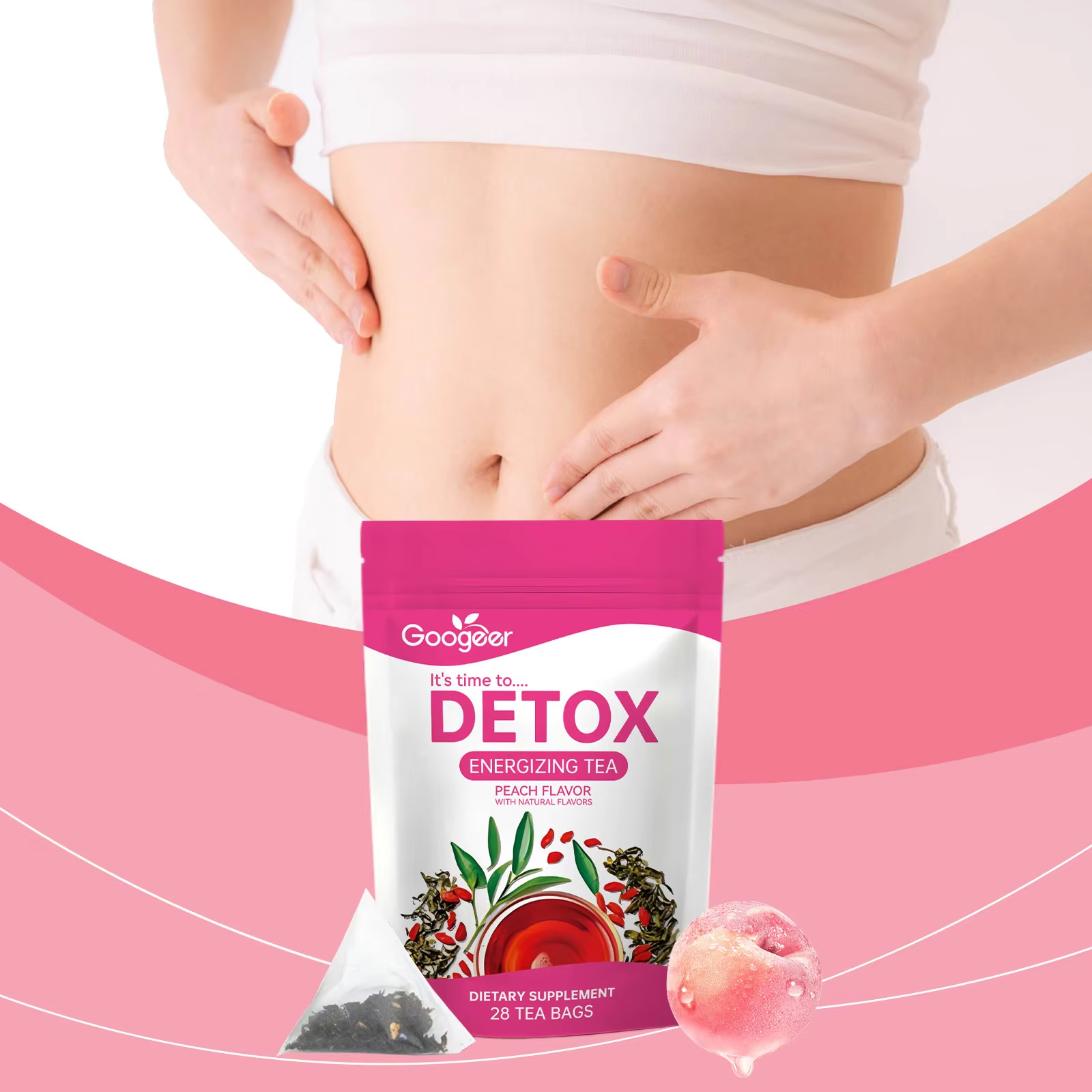 Googeer 28pcs Herbal Detox Tea - Coffee Tea For Weight Loss 리뷰 및 가격