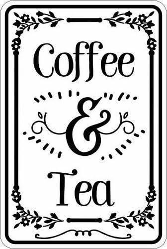 Coffee and Tea 8x12 funny joke - Coffee Tea Joke 리뷰 및 가격