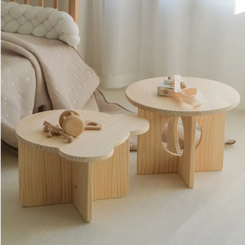 Solid Wood Children's Small Ta - Tea Coffee Set Up 리뷰 및 가격