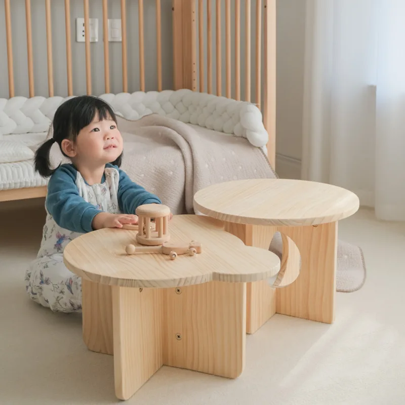 Solid Wood Children's Small Ta - Tea Coffee Set Up 리뷰 및 가격