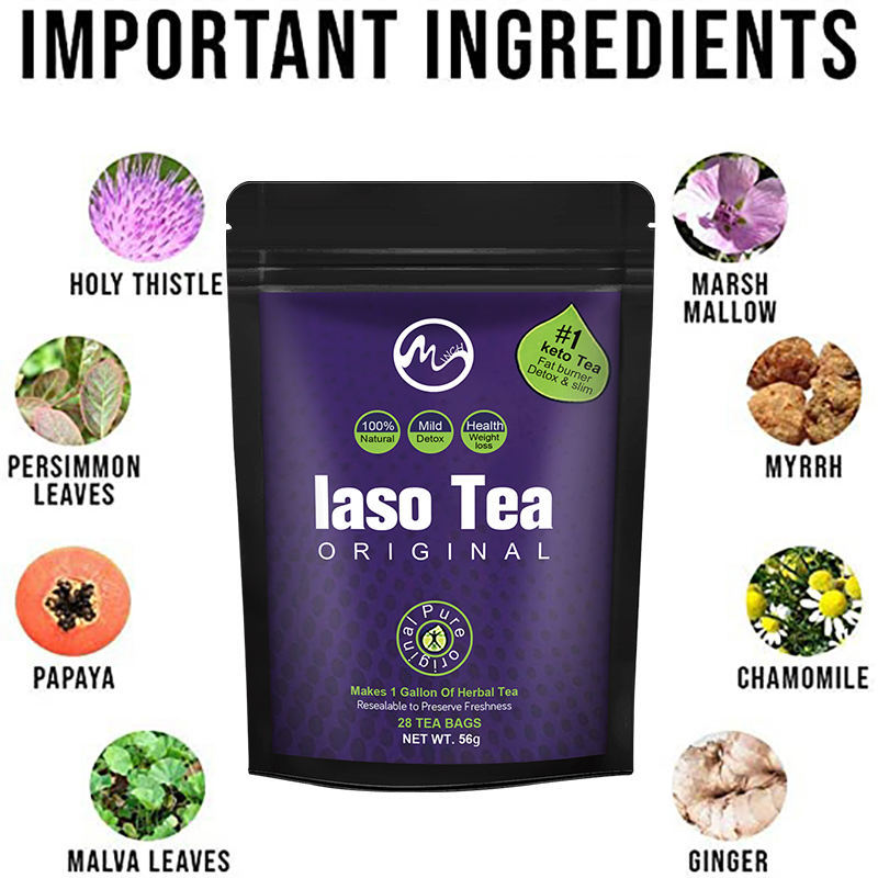 Laso Tea Detox IASO Cleanser S - Coffee Tea For Weight Loss 리뷰 및 가격