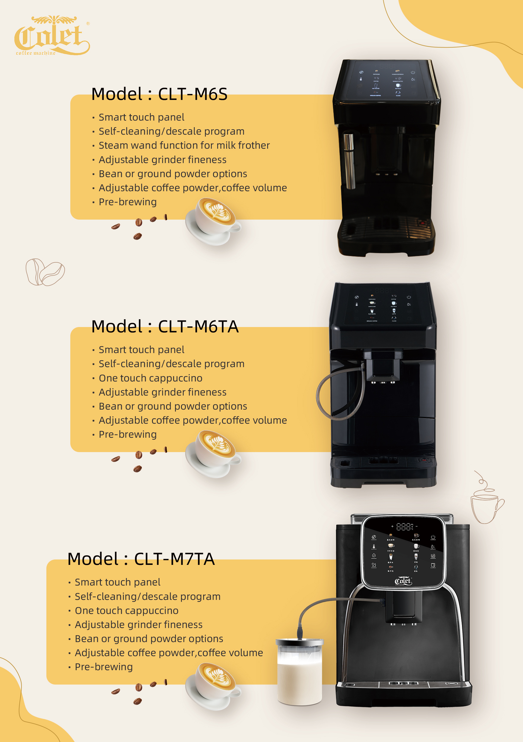 Bean to Cup Powder Brewing Mil - Coffee Bean & Tea Menu 리뷰 및 가격