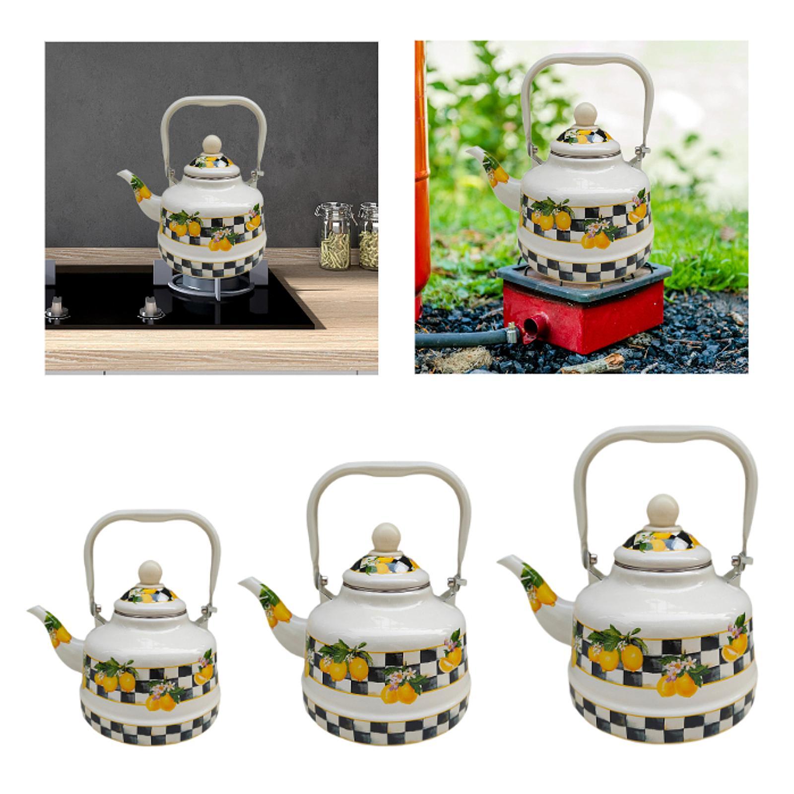 Unique Enamel Tea Kettle Bever - Lemon Tea Coffee 리뷰 및 가격