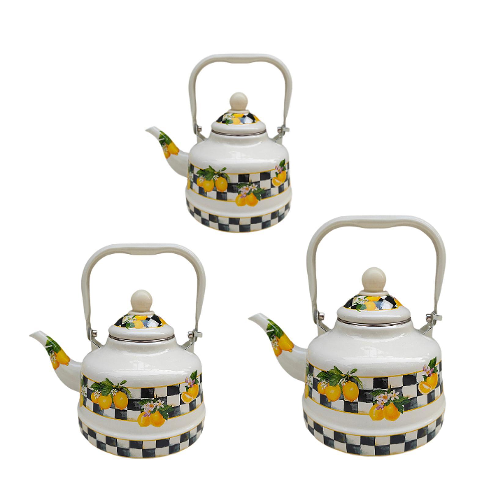 Unique Enamel Tea Kettle Bever - Lemon Tea Coffee 리뷰 및 가격