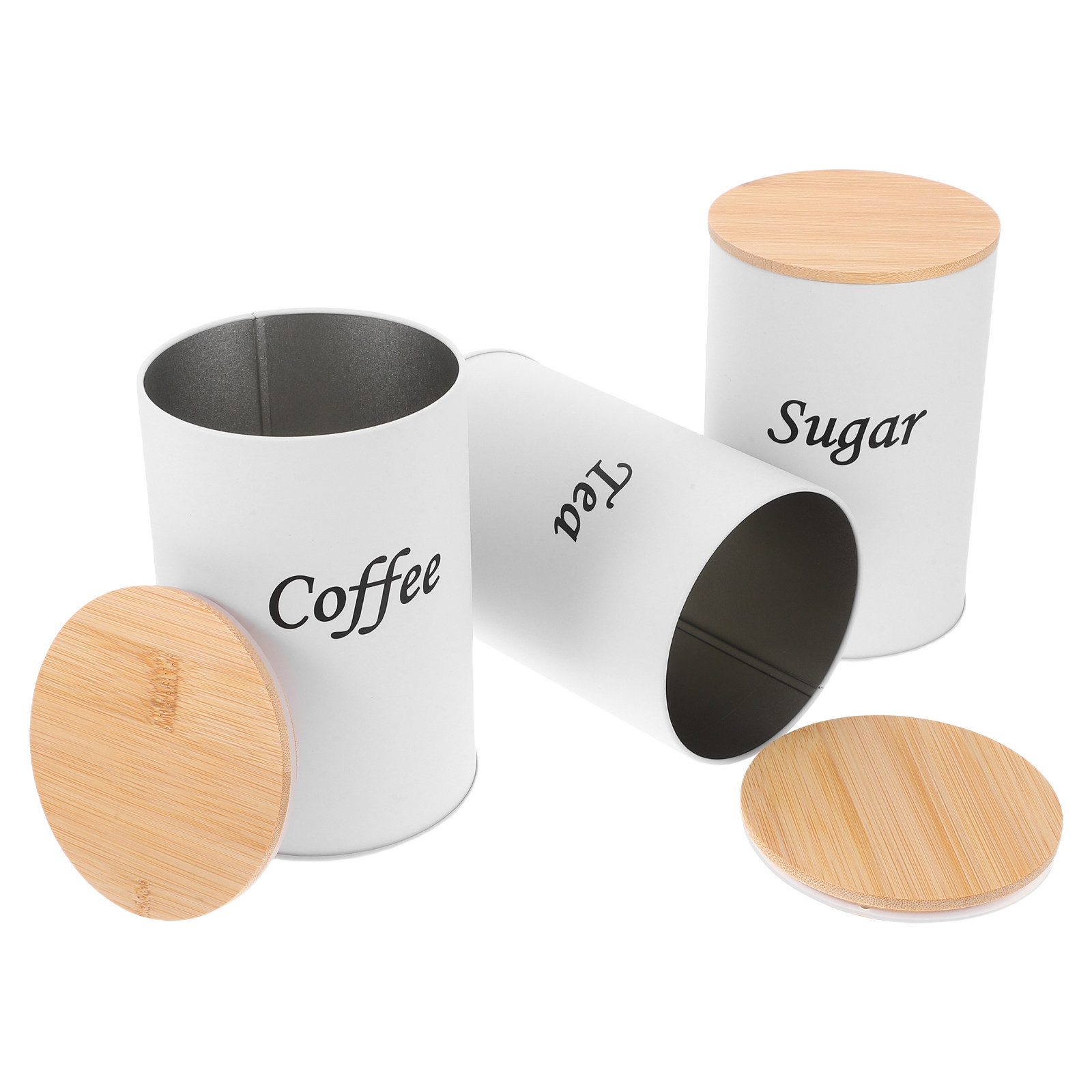 3Pcs Airtight Round Canisters  - Coffee Tea Beans 리뷰 및 가격