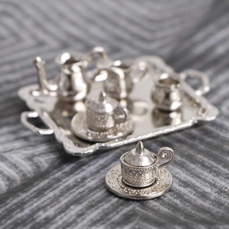 10pcs/Set 1/12 Dollhouse Minia - Coffee Tea Sugar Set 리뷰 및 가격