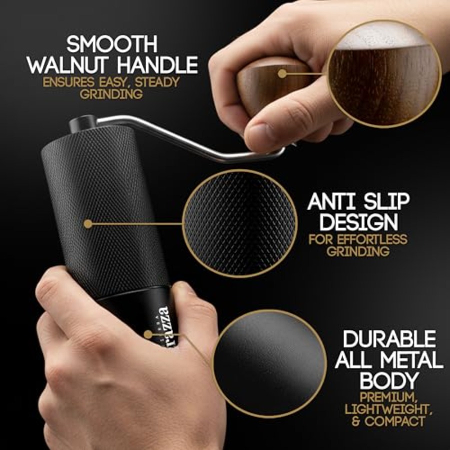 Manual Coffee Grinder, Conical - Coffee&Tea House Opinie 리뷰 및 가격