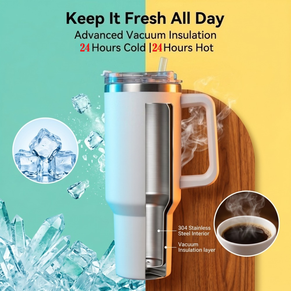 Custom 1200ml Stainless Steel  - Coffee Tea Bottle 리뷰 및 가격