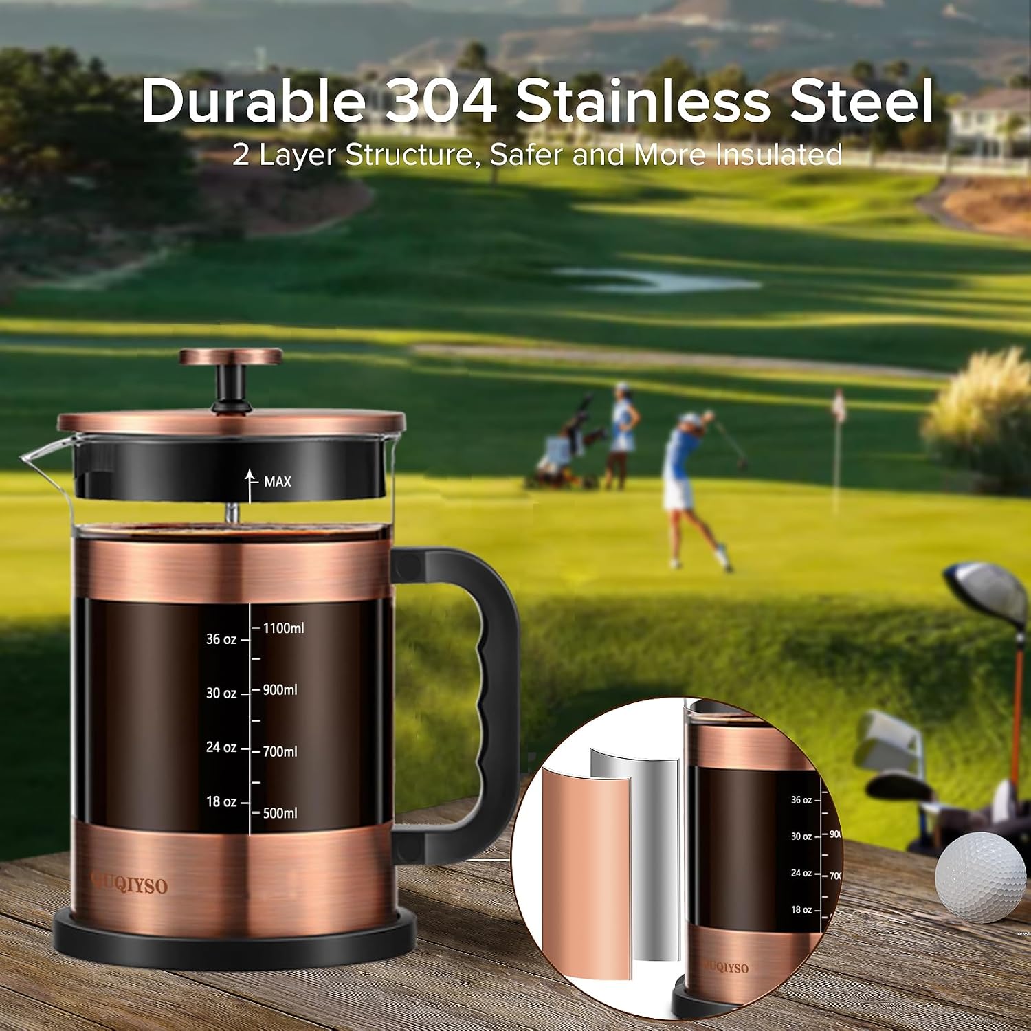 51oz French Press Coffee Maker - French Press Coffee & Tea 리뷰 및 가격