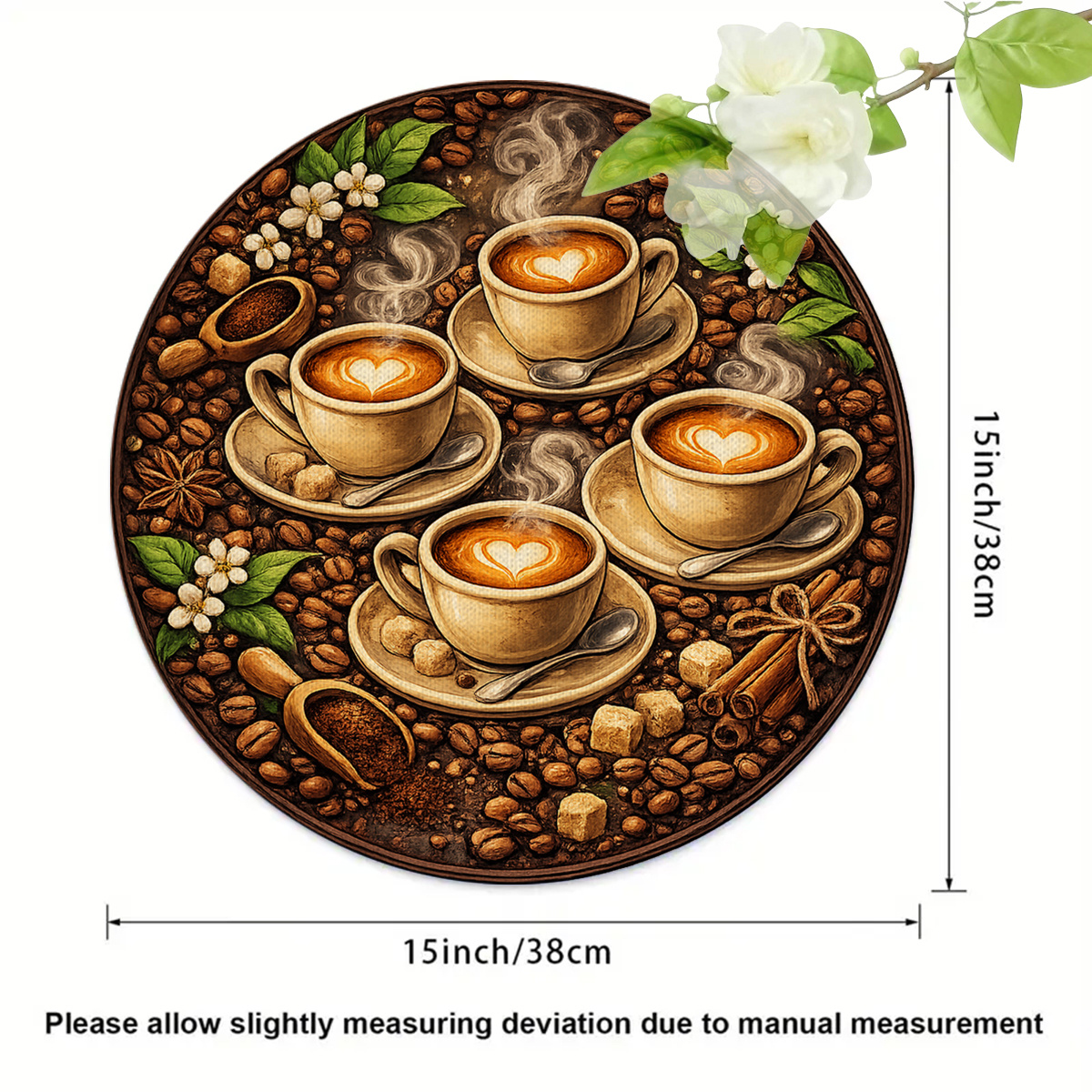 Vintage coffee themed placemat - Coffee Tea Set 리뷰 및 가격