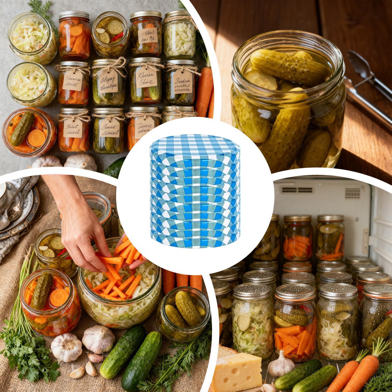 Canning Jar Lids 50 Piece Leak - Coffee Tea & Jane 리뷰 및 가격