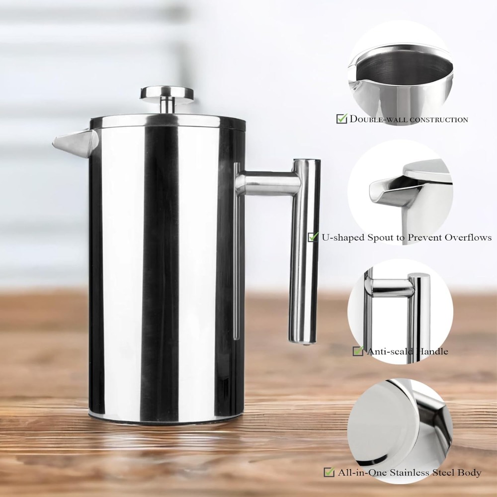 French Press Coffee Maker, 304 - French Press Coffee & Tea 리뷰 및 가격