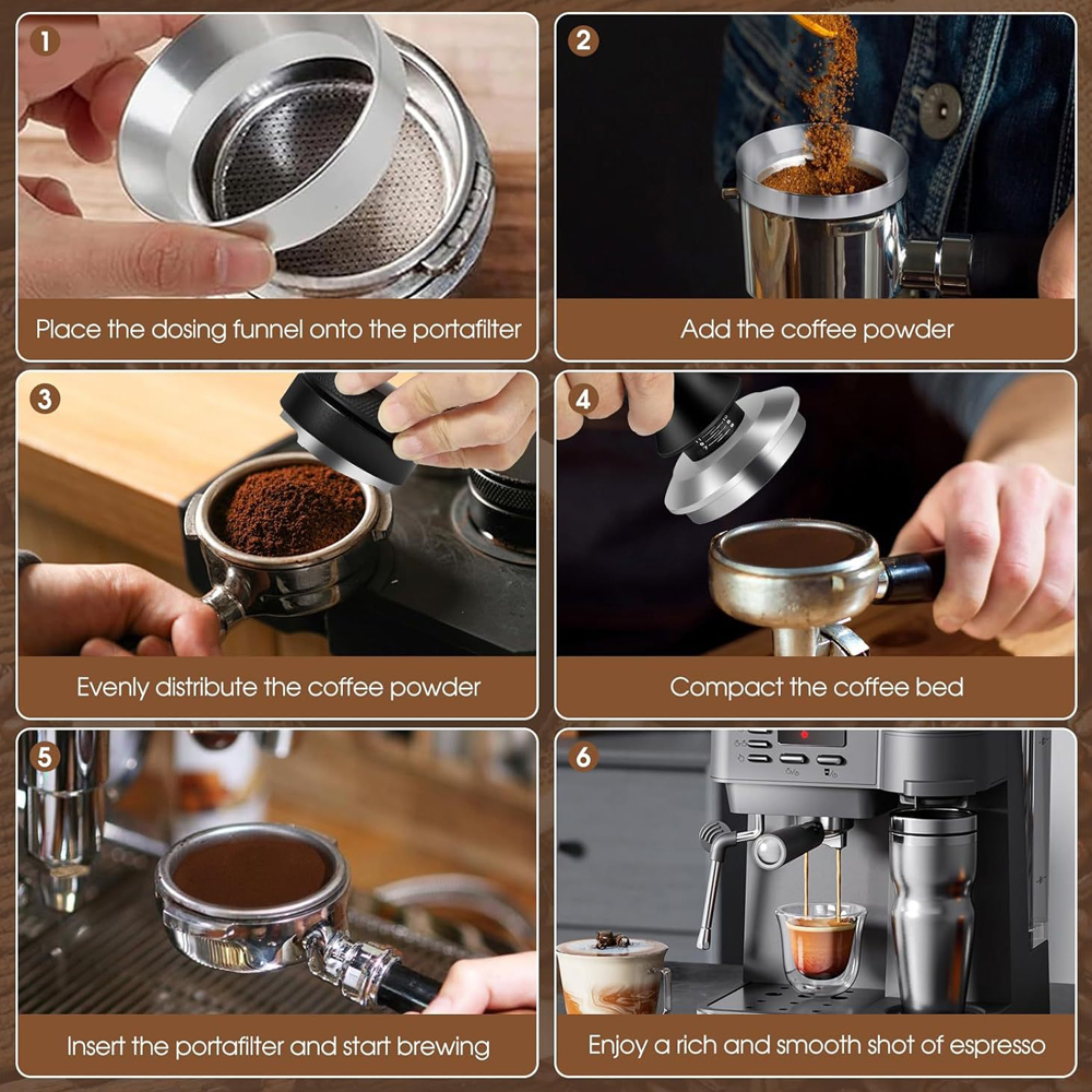 Coffee Distributor 58mm 53mm 5 - Coffee Tamper Leveler 리뷰 및 가격