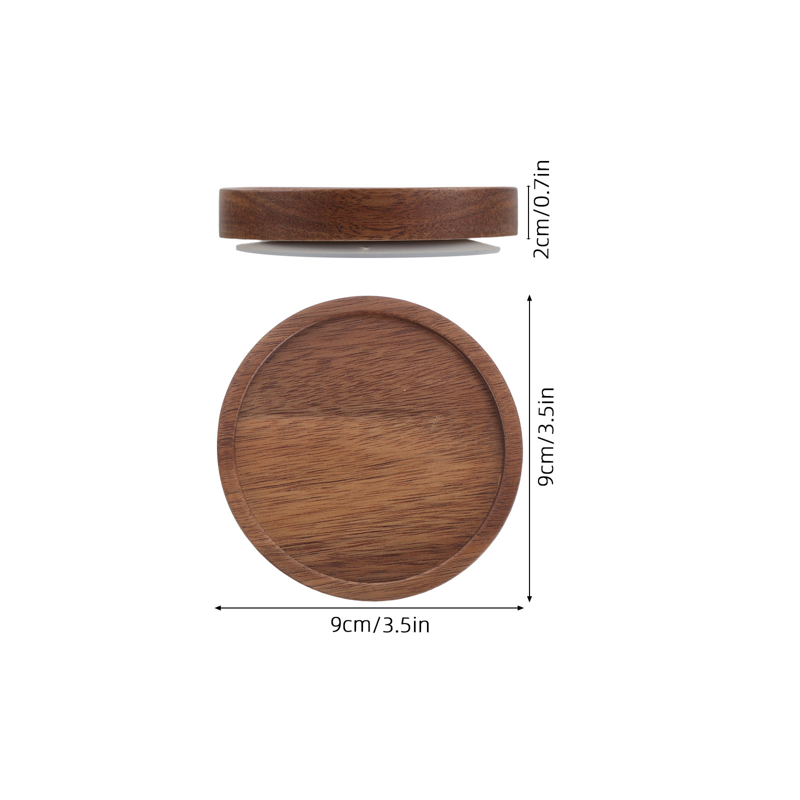 4Pcs Acacia Wood Jar Lid Airti - Coffee Tea Replacement 리뷰 및 가격