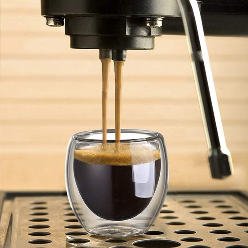 Double Walled Glass Coffee Mug - Coffee Tea Sugar Set 리뷰 및 가격