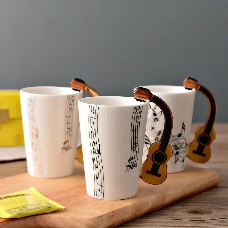 Novelty Music Note Cup Ceramic - Lemon Tea Coffee 리뷰 및 가격