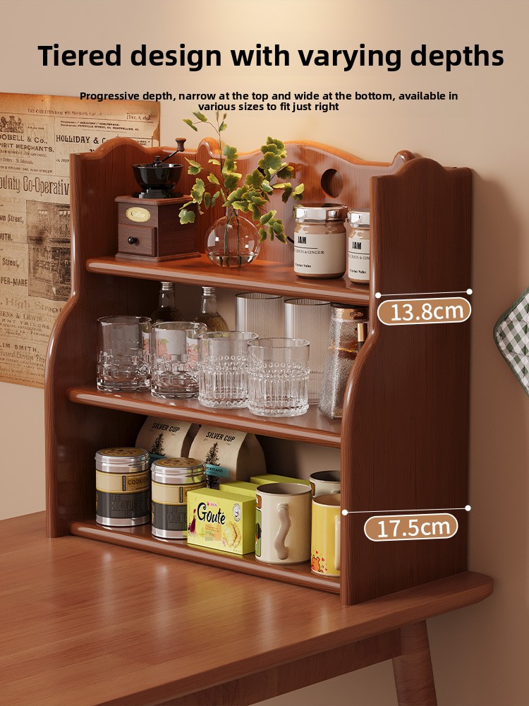 Retro Sle  Wood Cup Holder Din - Tea Coffee Set Up 리뷰 및 가격