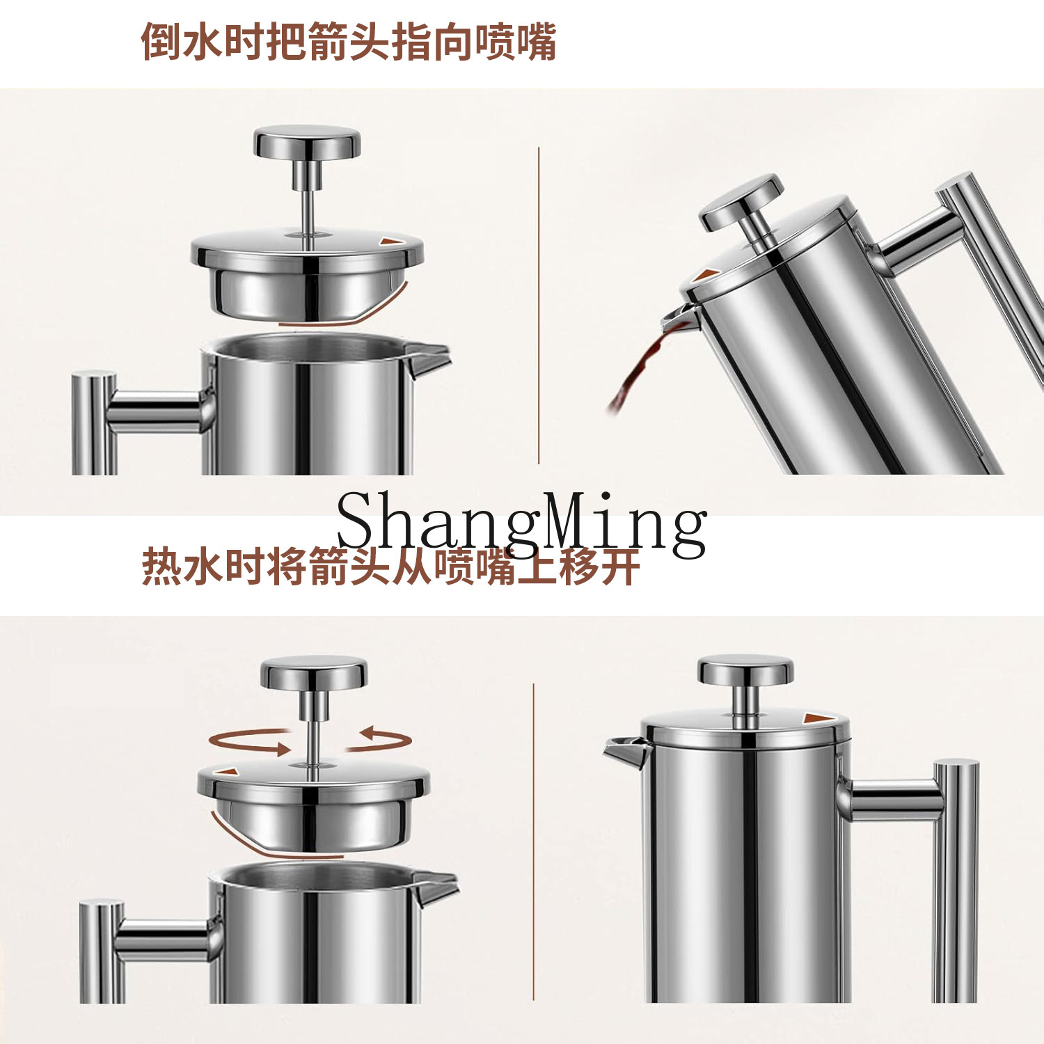 DSA stainless steel French pre - French Press Coffee & Tea 리뷰 및 가격