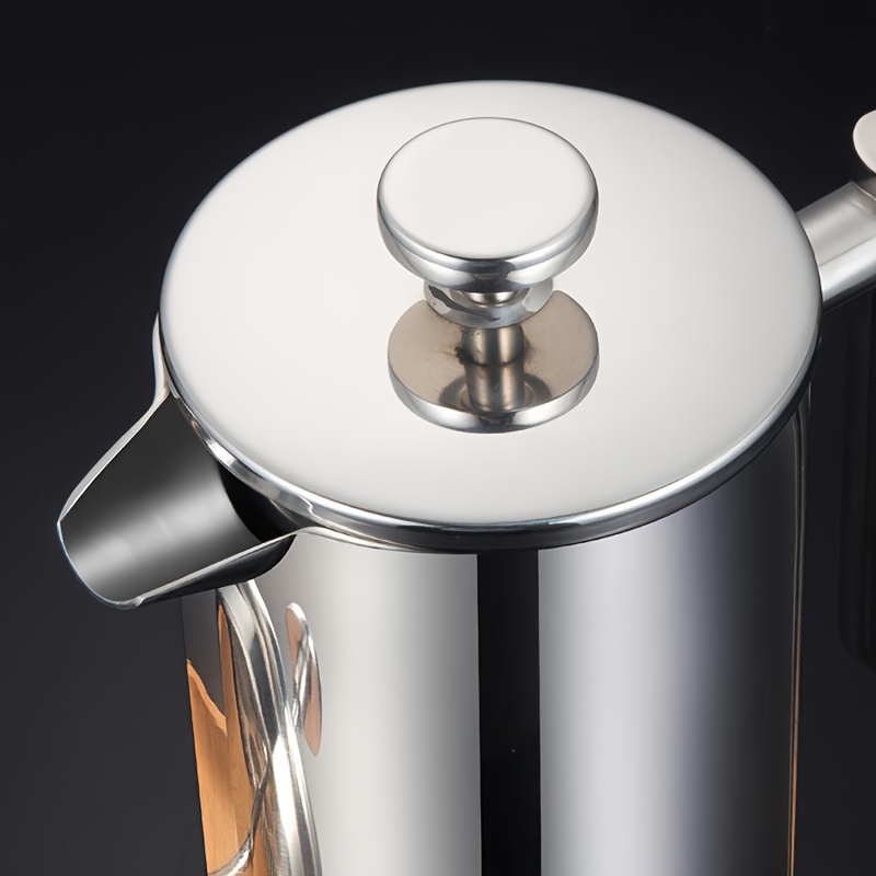 Thermal Insulated with Wooden  - French Press Coffee & Tea 리뷰 및 가격