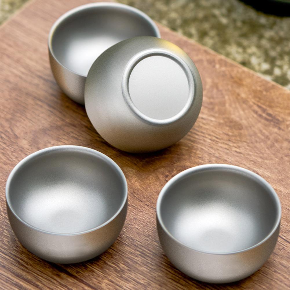 D2 Pure Titanium Double-layer  - Coffee Tea Sugar Set 리뷰 및 가격