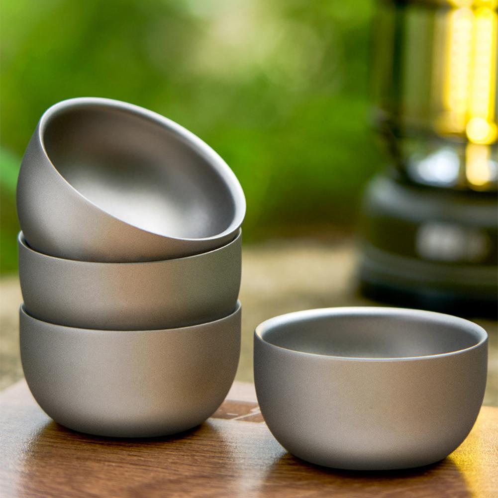 D2 Pure Titanium Double-layer  - Coffee Tea Sugar Set 리뷰 및 가격