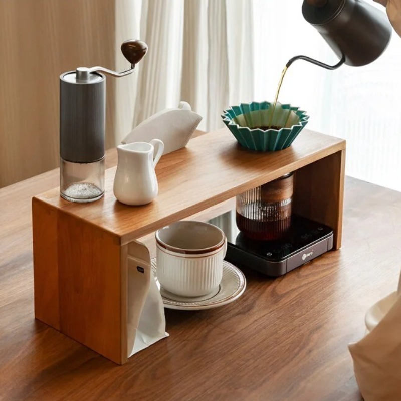 Solid Wood Coffee Drip Station - Tea Coffee Set Up 리뷰 및 가격