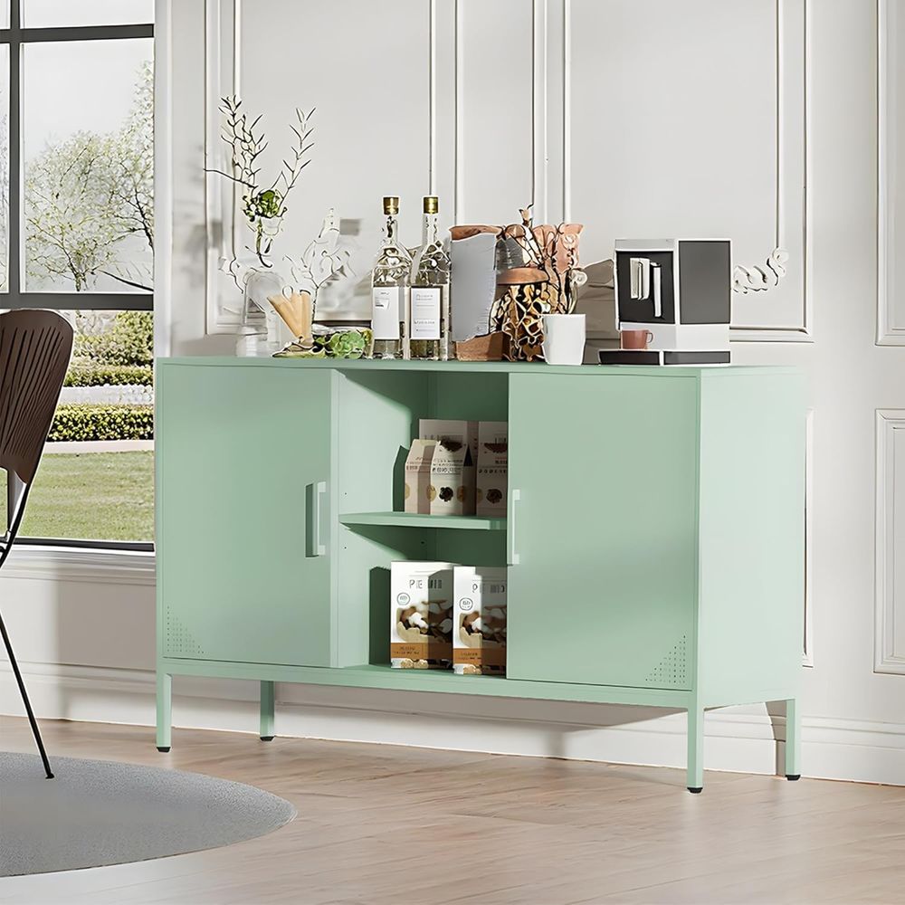 Green 65 Inch TV Stand with St - Coffee&Tea House Opinie 리뷰 및 가격