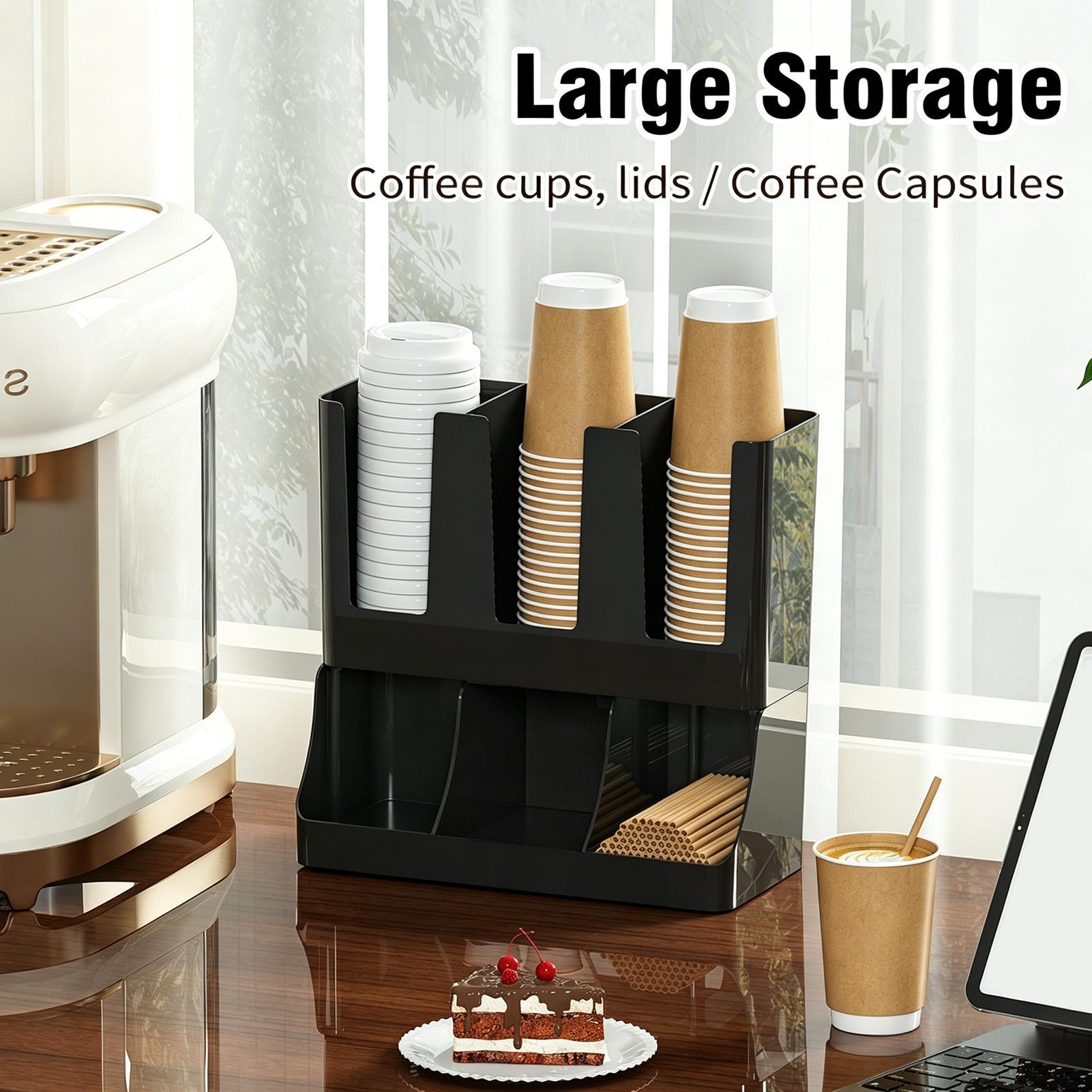 Coffee Station Organizer 6-Com - Tea Coffee Set Up 리뷰 및 가격
