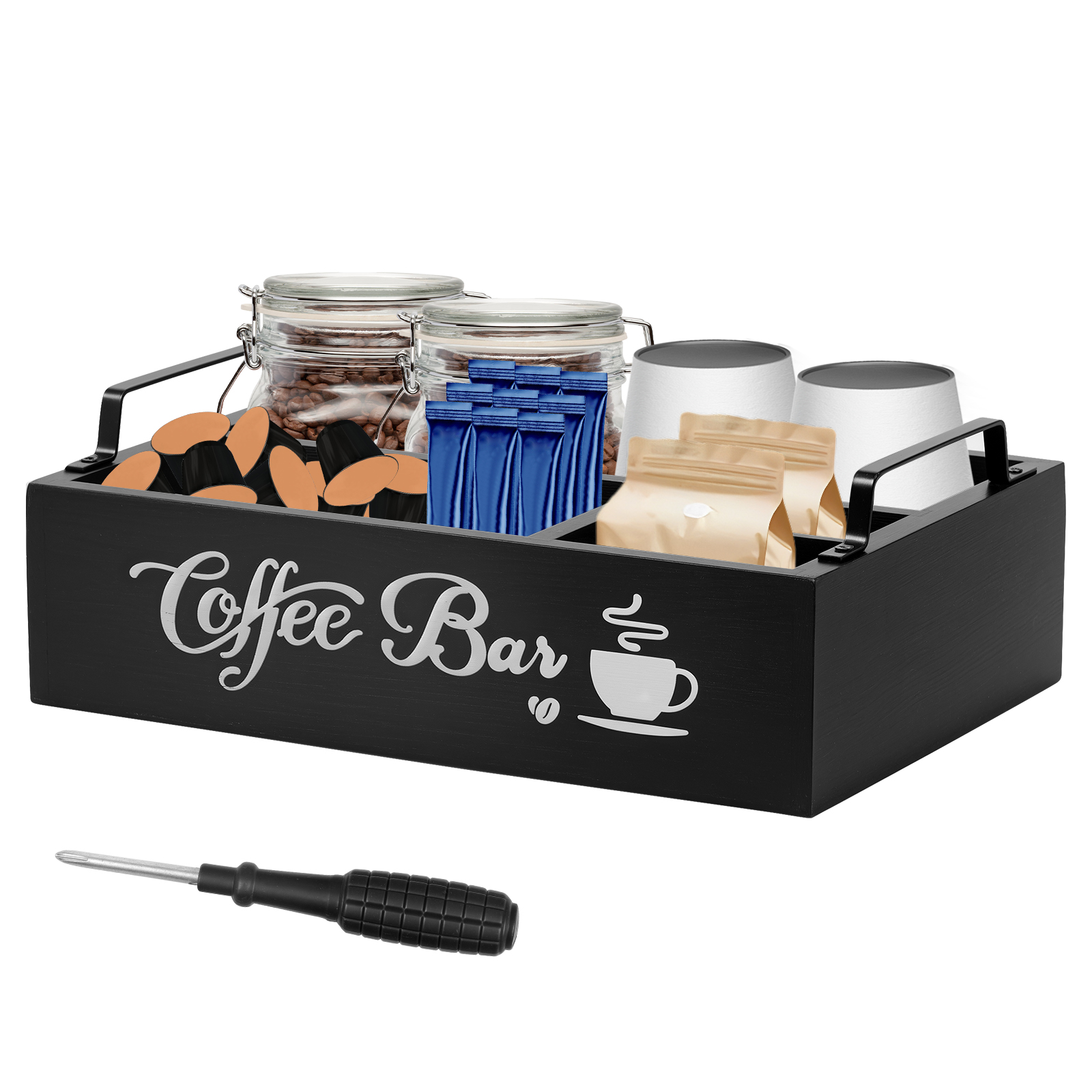 Wooden Coffee Rack Portable De - Coffee Tea Beans 리뷰 및 가격