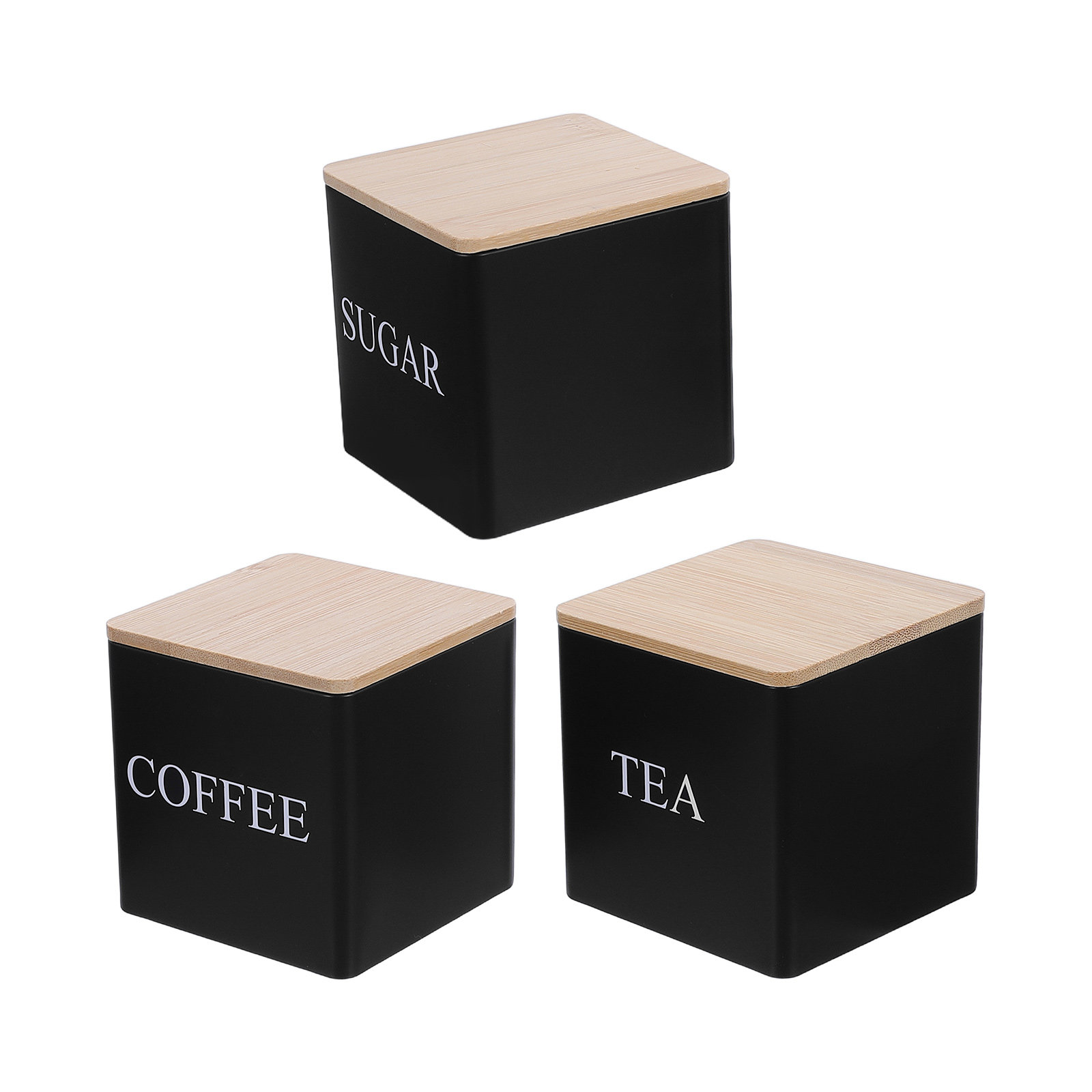 3Pcs Metal Tea Coffee Sugar Ca - Coffee Tea Sugar Set 리뷰 및 가격